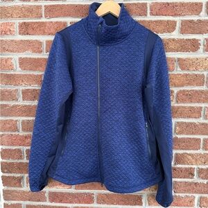 New Balance Women's Blue Quilted Jacket. Large.  EUC